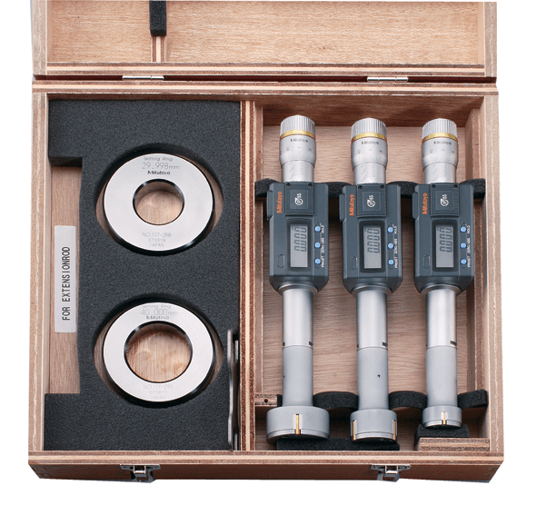 Digitális hárompontos furatmikrométer készlet Mitutoyo Akciós